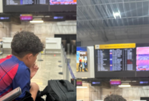 Direitos da pessoa autista em aeroportos Lucas aguardando o embarque