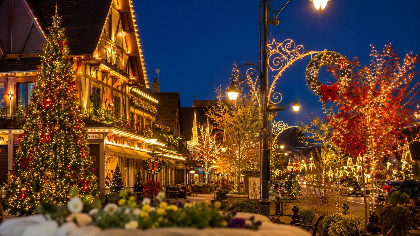 Natal Luz em Gramado 2026 com decoração natalina e iluminação especial