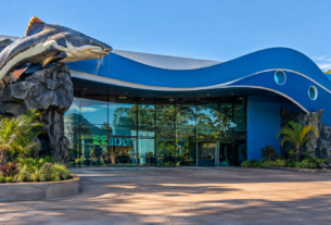 AquaFoz em Foz do Iguaçu – aquário e entrada