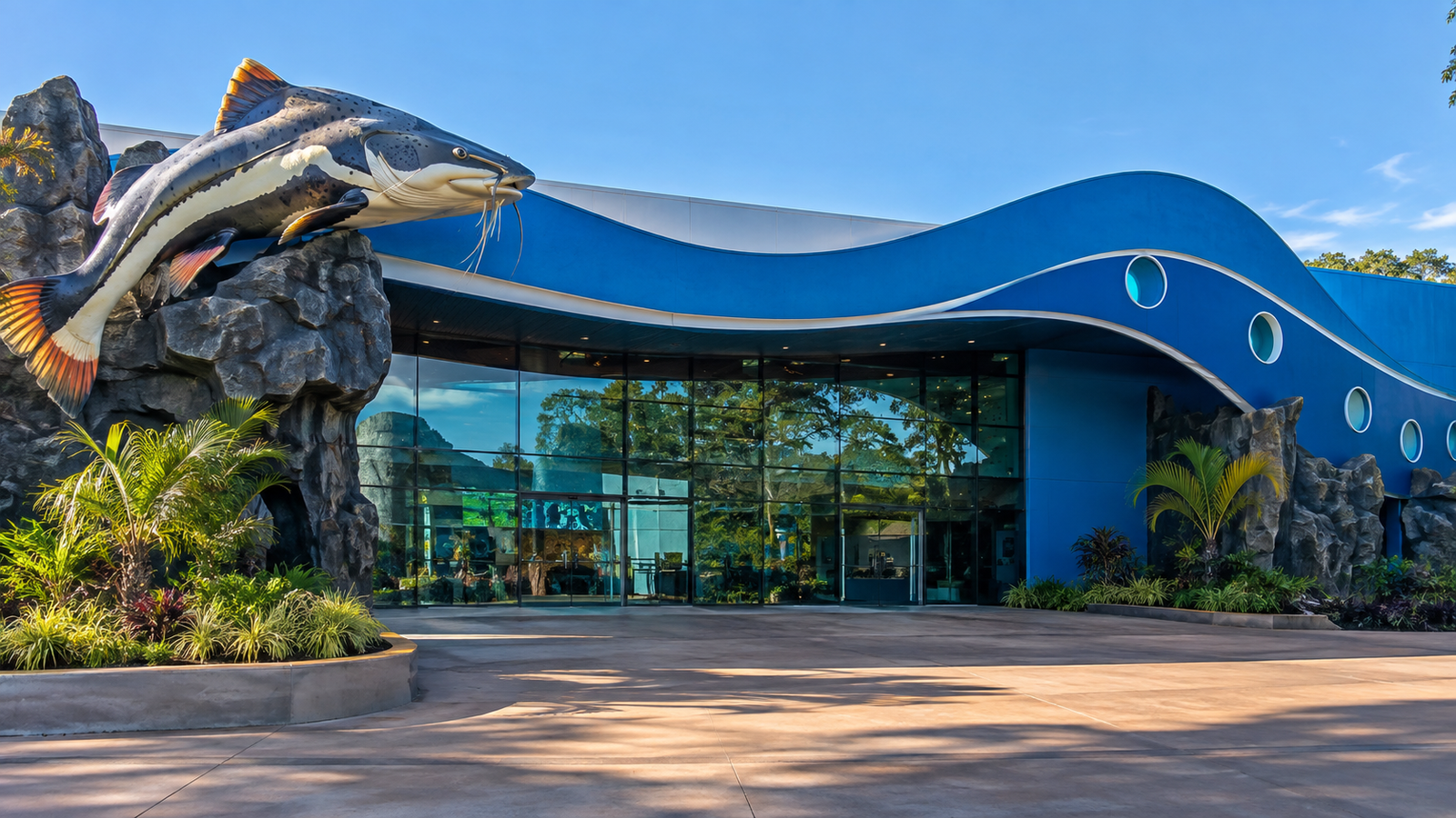 AquaFoz em Foz do Iguaçu – aquário e entrada