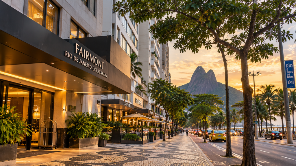 Onde ficar no Rio de Janeiro com crianças: hotéis em avenida de Copacabana