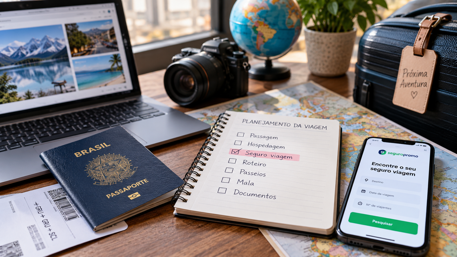 Como escolher seguro viagem durante o planejamento de uma viagem