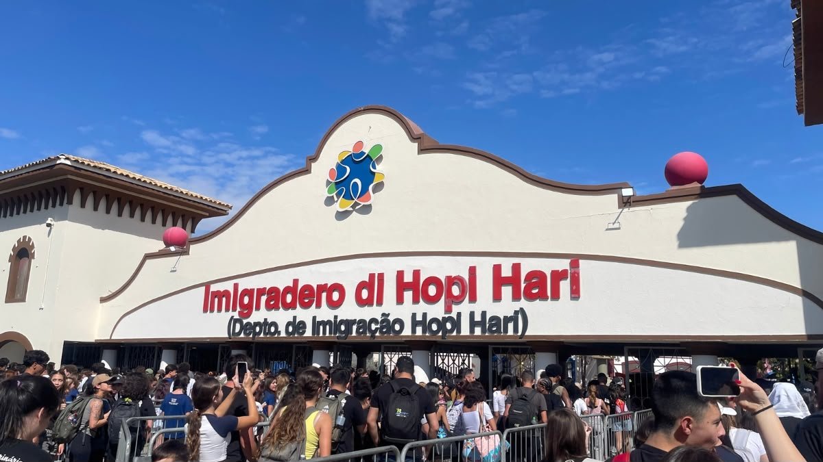 Hopi Hari para autistas: entrada do parque em Vinhedo