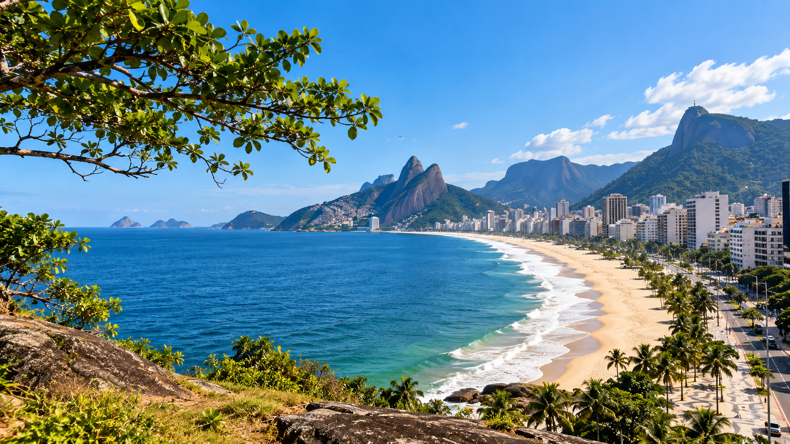 Passeios gratuitos no Rio de Janeiro com crianças na orla de Copacabana