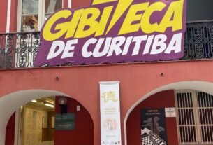Fachada da Gibiteca de Curitiba