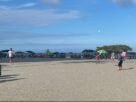 Praia Central de Balneário Camboriú, uma opção de passeio gratuito para caminhar pela orla e apreciar a paisagem.