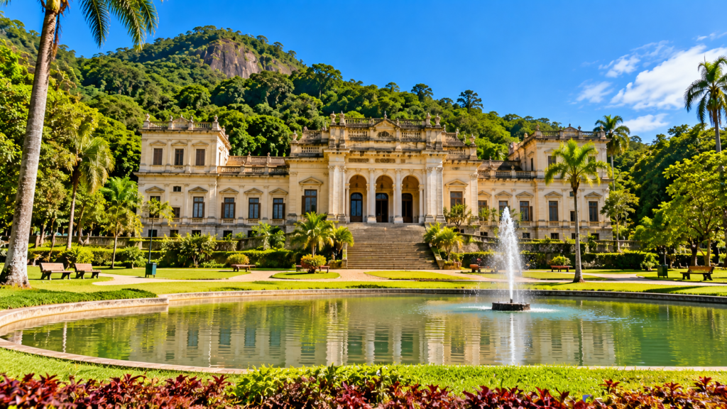 Quinta da Boa Vista no Rio de Janeiro para passeio em família